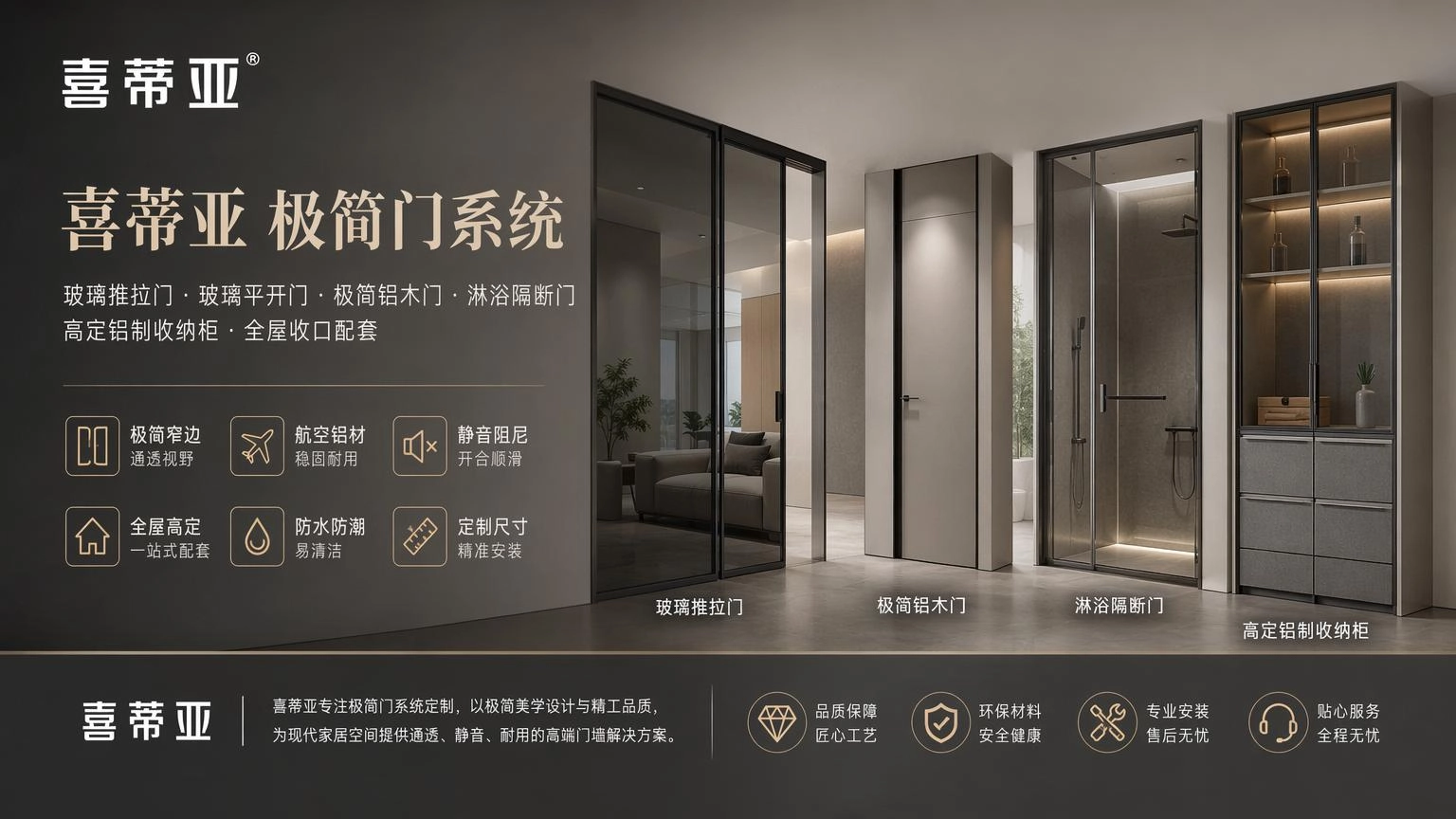 廊坊极简门